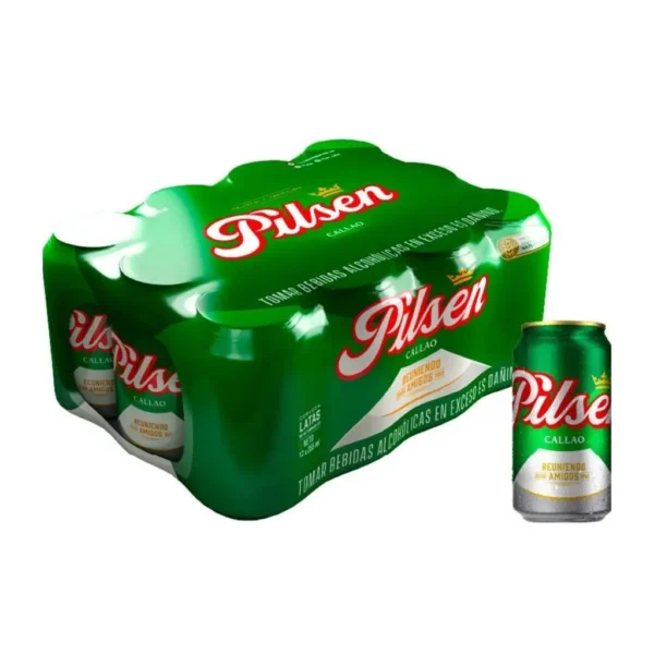 PILSEN LATA 355 ML X 12